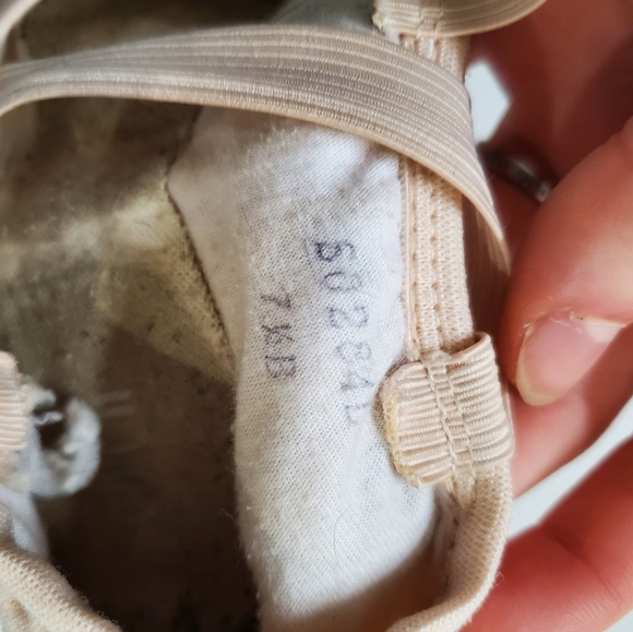 BLOCH Ballet Flat Slippers Pink Size 7.5B - Picture 4 of 5